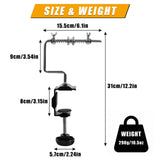 Maxbell Fishing Reel Line Spooler Winder with Clamp Spooling Station Aluminum Alloy