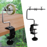 Maxbell Fishing Reel Line Spooler Winder with Clamp Spooling Station Aluminum Alloy