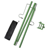 Maxbell Camping Lantern Stand Folding Aluminum Lamp Stand Hook for Hiking BBQ Picnic