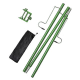 Maxbell Camping Lantern Stand Folding Aluminum Lamp Stand Hook for Hiking BBQ Picnic