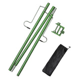 Maxbell Camping Lantern Stand Folding Aluminum Lamp Stand Hook for Hiking BBQ Picnic