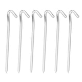 Maxbell 6Pcs/Pack Reflective Cord Tent Guyline Rope Set for Hiking Canopy Shelter