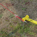 Maxbell 6Pcs/Pack Reflective Cord Tent Guyline Rope Set for Hiking Canopy Shelter