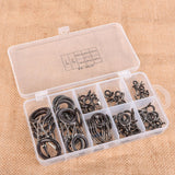 Maxbell 75x Fishing Rod Tip Guide Rings Set Fishing Rod Top Tips Ceramic Rings