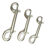 Maxbell Double Ended Hook Snaps Metal Clips for Diving Pet Leash 3.54x0.71inch