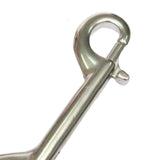 Maxbell Double Ended Hook Snaps Metal Clips for Diving Pet Leash 3.54x0.71inch