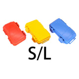 Maxbell Outdoor Storage Case Waterproof Airtight Tool Box for Cameras Water Sports Orange L