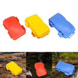 Maxbell Outdoor Storage Case Waterproof Airtight Tool Box for Cameras Water Sports Orange L