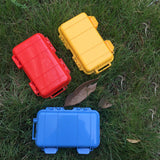 Maxbell Outdoor Storage Case Waterproof Airtight Tool Box for Cameras Water Sports Orange L