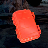 Maxbell Outdoor Storage Case Waterproof Airtight Tool Box for Cameras Water Sports Orange L
