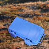 Maxbell Outdoor Storage Case Waterproof Airtight Tool Box for Cameras Water Sports Blue  L