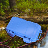 Maxbell Outdoor Storage Case Waterproof Airtight Tool Box for Cameras Water Sports Blue S