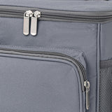 Maxbell Insulated Lunch Bag Lunch Boxes with Side Mesh Pocket for Travel Work Picnic Gray