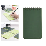 Maxbell Waterproof Notebook Universal Pattern Note Book 48 Sheet Pocket Notepad