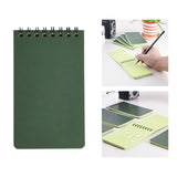 Maxbell Waterproof Notebook Universal Pattern Note Book 48 Sheet Pocket Notepad