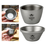 Maxbell Liquor Cup Camping Beer Cup Picnic Barbecue Titanium Travel Hiking  30ml