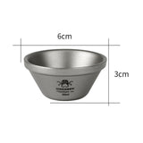 Maxbell Liquor Cup Camping Beer Cup Picnic Barbecue Titanium Travel Hiking  30ml