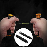 Maxbell Fishing Knot Puller Tool Tension Line Dragger Aluminium Alloy for Freshwater L Gray 18.2x2x9cm