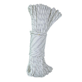 Maxbell GLOW IN THE DARK REFLECTIVE ROPES 31M TENT CAMPING ROPE White