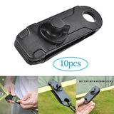 Maxbell 10 Pieces Multipurpose Tent Canopy Cloth Clips Large for Projector Screen