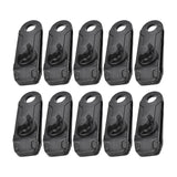 Maxbell 10 Pieces Multipurpose Tent Canopy Cloth Clips Large for Projector Screen