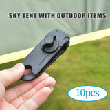 Maxbell 10 Pieces Multipurpose Tent Canopy Cloth Clips Large for Projector Screen