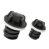 Maxbell Replacement Cooler Drain Plug Easy Installation Portable for Rtic Coolers Black