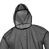 Maxbell Breathable Fishing Hood Jacket with Gloves Mesh W/ Hood Outdoor Camping L XL