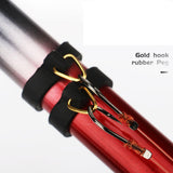 Maxbell Fishing hook keeping Useful for Luya Pole Fishing 2.1cm x 2.4cm x 0.6cm Golden Large