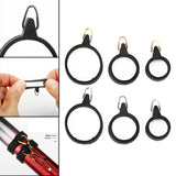 Maxbell Fishing hook keeping Useful for Luya Pole Fishing 2.1cm x 2.4cm x 0.6cm Golden Large