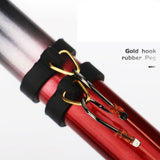 Maxbell Fishing hook keeping Useful for Luya Pole Fishing 2.1cm x 2.4cm x 0.6cm Golden Medium