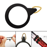 Maxbell Fishing hook keeping Useful for Luya Pole Fishing 2.1cm x 2.4cm x 0.6cm Golden Medium