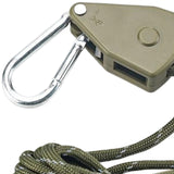 Maxbell Awning Wind Rope Lightweight Tent Fixed Buckle Guylines for Canopy Camping Green