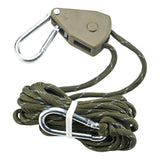 Maxbell Awning Wind Rope Lightweight Tent Fixed Buckle Guylines for Canopy Camping Green