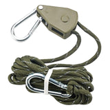 Maxbell Awning Wind Rope Lightweight Tent Fixed Buckle Guylines for Canopy Camping Green