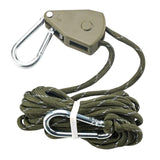 Maxbell Awning Wind Rope Lightweight Tent Fixed Buckle Guylines for Canopy Camping Green