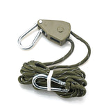 Maxbell Awning Wind Rope Lightweight Tent Fixed Buckle Guylines for Canopy Camping Green