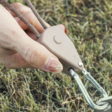 Maxbell Awning Wind Rope Lightweight Tent Fixed Buckle Guylines for Canopy Camping Green