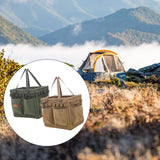 Maxbell Portable Oxford Multi Pockets Garden Tool Storage Tote Bag for Outdoor Green