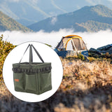 Maxbell Portable Oxford Multi Pockets Garden Tool Storage Tote Bag for Outdoor Green