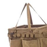 Maxbell Portable Oxford Multi Pockets Garden Tool Storage Tote Bag for Outdoor Khaki