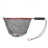 Maxbell Fishing Landing Net No Folding Fish Trap Shrimp Cage Dip Big Fish red