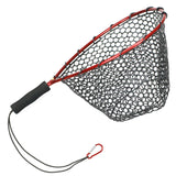 Maxbell Fishing Landing Net No Folding Fish Trap Shrimp Cage Dip Big Fish red