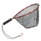 Maxbell Fishing Landing Net No Folding Fish Trap Shrimp Cage Dip Big Fish red