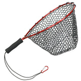 Maxbell Fishing Landing Net No Folding Fish Trap Shrimp Cage Dip Big Fish red