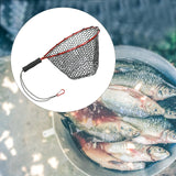 Maxbell Fishing Landing Net No Folding Fish Trap Shrimp Cage Dip Big Fish red