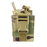 Maxbell 1PC Radio Pouch Holder Lightweight Portable Waist Bag Universal for Camping Multicolor B