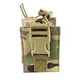 Maxbell 1PC Radio Pouch Holder Lightweight Portable Waist Bag Universal for Camping Multicolor B
