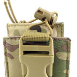 Maxbell 1PC Radio Pouch Holder Lightweight Portable Waist Bag Universal for Camping Multicolor B