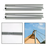 Maxbell Camping Tent Pole Portable Universal Rod Holder for Shelter Tarp Outdoor 2.1m